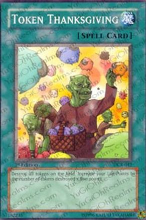 Token Thanksgiving [DCR-041] Common - Trinity Hobby