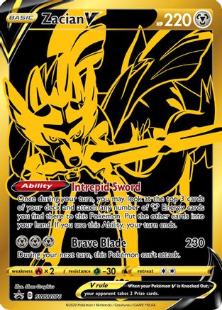 Zacian V (SWSH076) [Sword & Shield: Black Star Promos] - Trinity Hobby