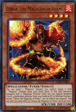 Zoroa, the Magistus of Flame [GEIM-EN002] Ultra Rare - Trinity Hobby