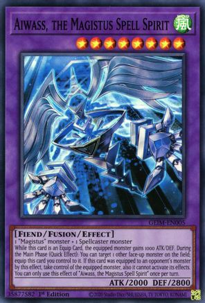 Aiwass, the Magistus Spell Spirit [GEIM-EN005] Super Rare - Trinity Hobby