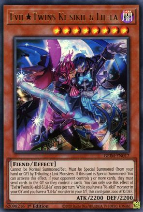 Evil Twins Ki-sikil & Lil-la [GEIM-EN017] Ultra Rare - Trinity Hobby
