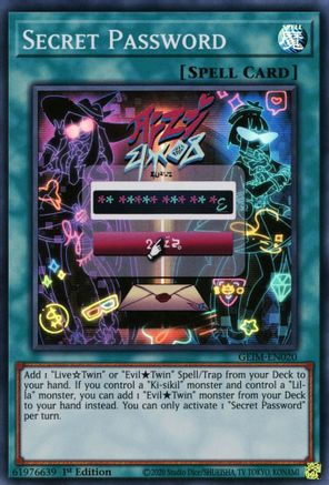 Secret Password [GEIM-EN020] Super Rare - Trinity Hobby