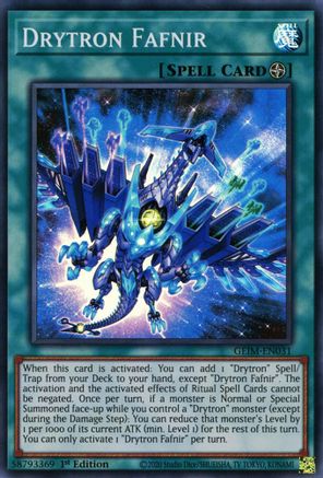 Drytron Fafnir [GEIM-EN031] Super Rare - Trinity Hobby