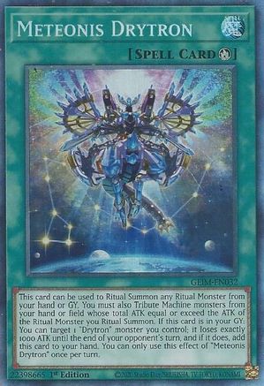 Meteonis Drytron (CR) [GEIM-EN032] Collector's Rare - Trinity Hobby