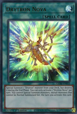 Drytron Nova [GEIM-EN033] Ultra Rare - Trinity Hobby