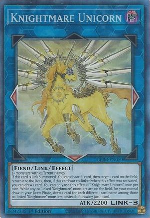 Knightmare Unicorn (CR) [GEIM-EN050] Collector's Rare - Trinity Hobby