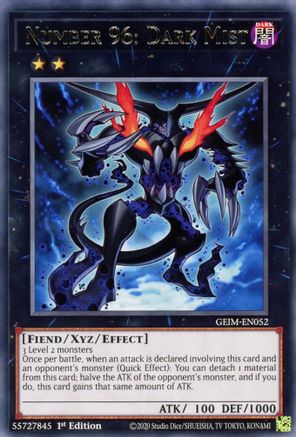 Number 96: Dark Mist [GEIM-EN052] Rare - Trinity Hobby