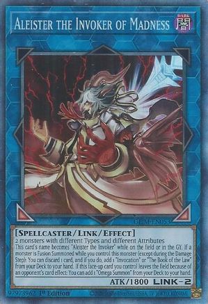 Aleister the Invoker of Madness (CR) [GEIM-EN053] Collector's Rare - Trinity Hobby