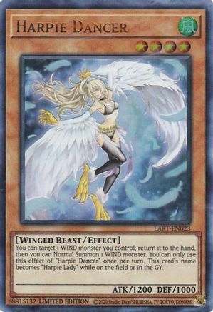 Harpie Dancer [LART-EN023] Ultra Rare - Trinity Hobby