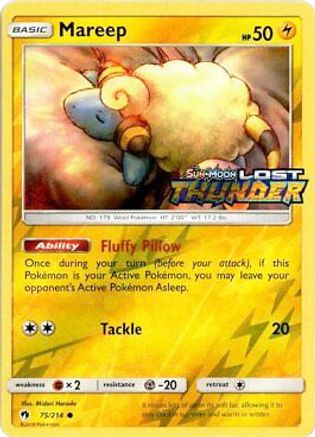 Mareep (Toys R Us Promo) - (075/214) Reverse Holofoil [Miscellaneous Cards & Products]