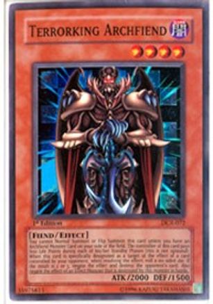 Terrorking Archfiend [DCR-072] Super Rare - Trinity Hobby