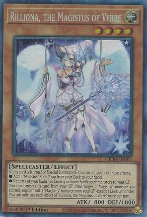Rilliona, the Magistus of Verre (CR) [GEIM-EN003] Collector's Rare - Trinity Hobby