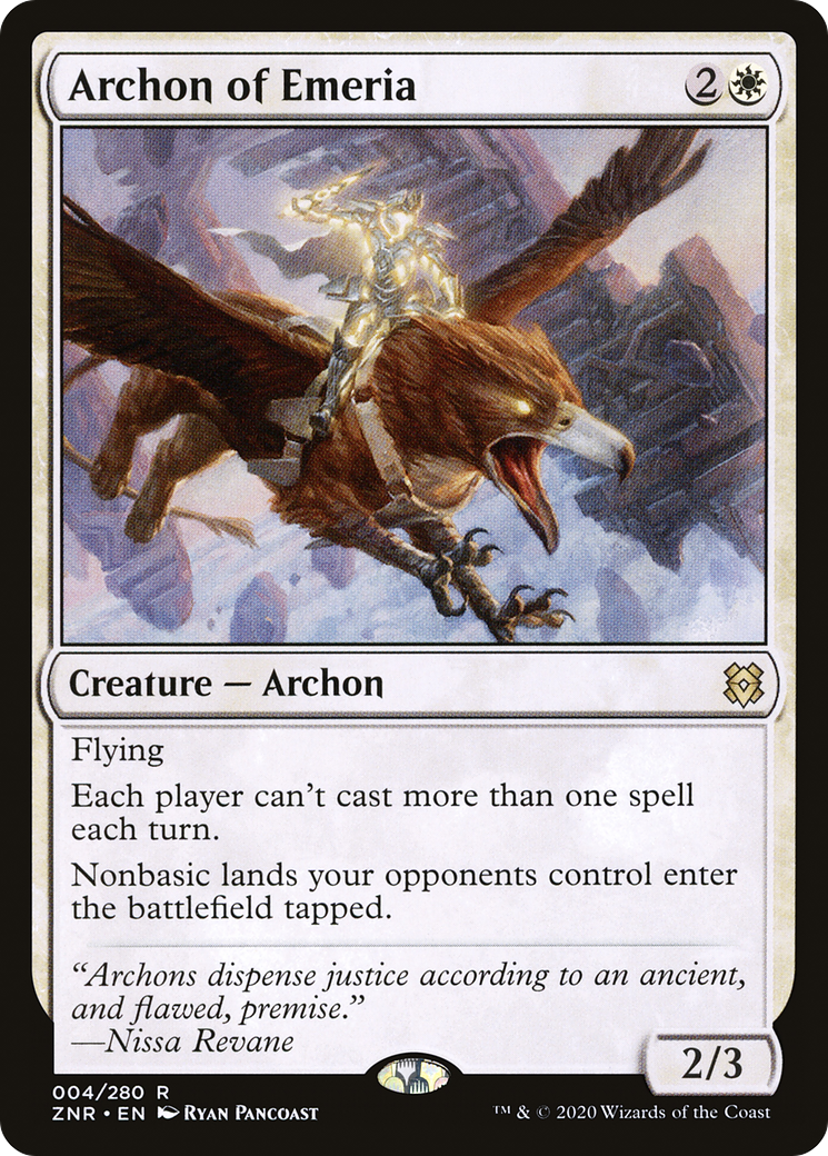 Archon of Emeria [Zendikar Rising] - Trinity Hobby