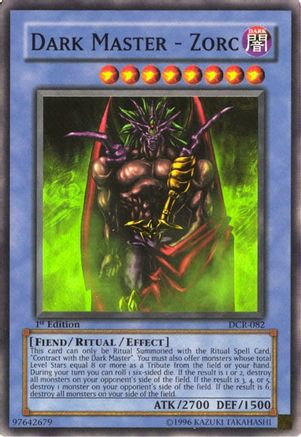 Dark Master - Zorc [DCR-082] Super Rare - Trinity Hobby