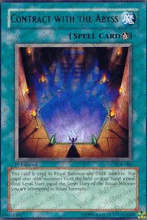 Contract with the Abyss [DCR-086] Rare - Trinity Hobby