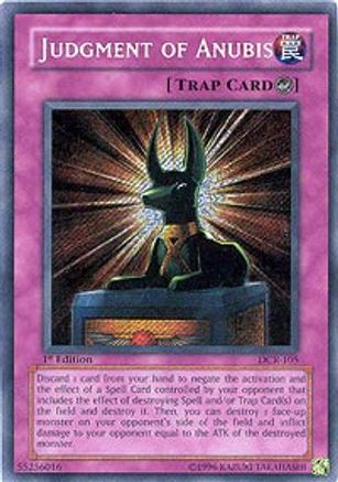 Judgment of Anubis [DCR-105] Secret Rare - Trinity Hobby