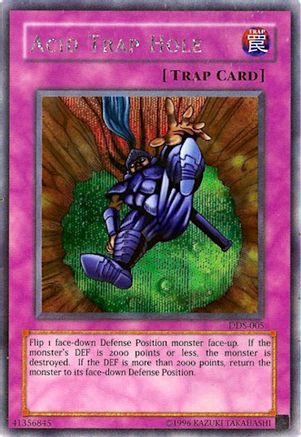 Acid Trap Hole (Dark Duel Stories) [DDS-005] Secret Rare - Trinity Hobby