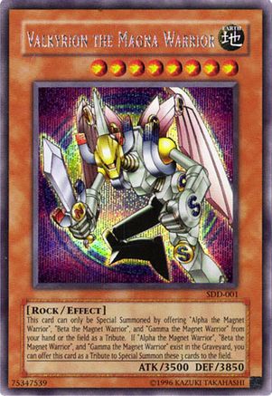 Valkyrion the Magna Warrior [SDD-001] Secret Rare - Trinity Hobby