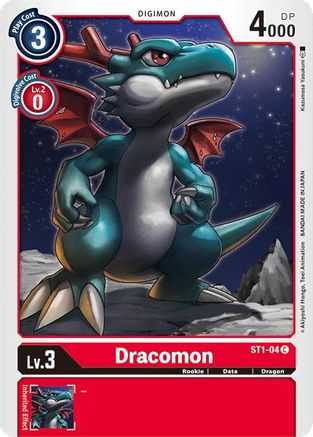 Dracomon [ST1-04] [Starter Deck: Gaia Red] - Trinity Hobby