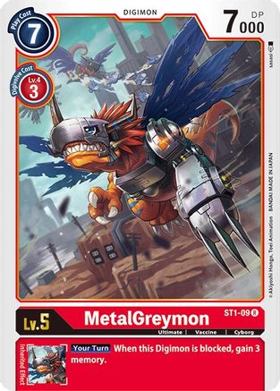 MetalGreymon [ST1-09] [Starter Deck: Gaia Red] - Trinity Hobby