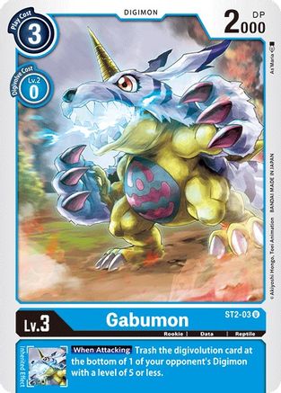 Gabumon [ST2-03] [Starter Deck: Cocytus Blue] - Trinity Hobby