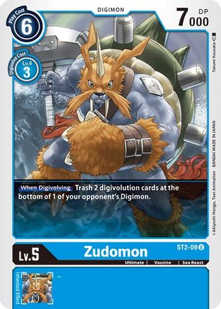 Zudomon [ST2-09] [Starter Deck: Cocytus Blue] - Trinity Hobby