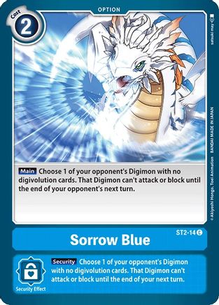 Sorrow Blue [ST2-14] [Starter Deck: Cocytus Blue] - Trinity Hobby