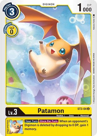 Patamon [ST3-04] [Starter Deck: Heaven's Yellow] - Trinity Hobby