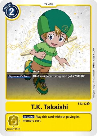 T.K. Takaishi [ST3-12] [Starter Deck: Heaven's Yellow] - Trinity Hobby