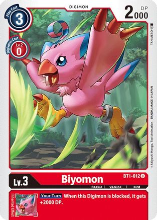 Biyomon [BT1-012] [Release Special Booster Ver.1.0] - Trinity Hobby