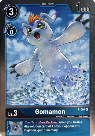 Gomamon [P-004] [Promotional Cards] - Trinity Hobby