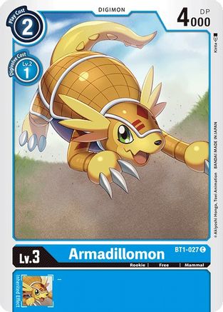 Armadillomon [BT1-027] [Release Special Booster Ver.1.0] - Trinity Hobby