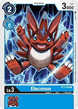 Elecmon [BT1-028] [Release Special Booster Ver.1.0] - Trinity Hobby