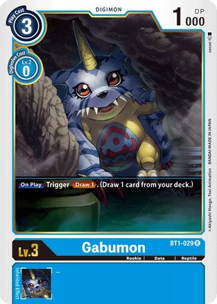 Gabumon [BT1-029] [Sortie du Booster Spécial Ver.1.0] 