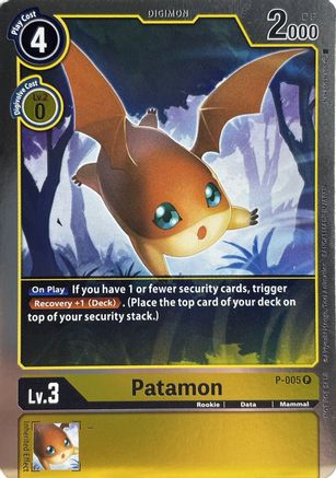 Patamon [P-005] [Promotional Cards] - Trinity Hobby
