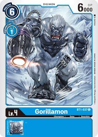 Gorillamon [BT1-037] [Release Special Booster Ver.1.0] - Trinity Hobby