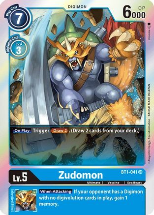 Zudomon [BT1-041] [Release Special Booster Ver.1.0] - Trinity Hobby