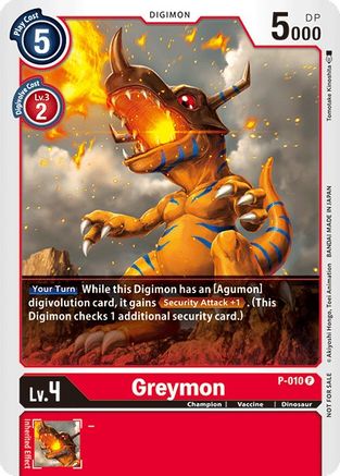 Greymon [P-010] [Promotional Cards] - Trinity Hobby