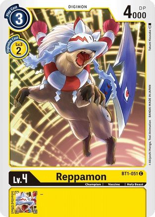 Reppamon [BT1-051] [Release Special Booster Ver.1.0] - Trinity Hobby