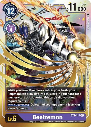Beelzemon [BT2-111] [Release Special Booster Ver.1.0] - Trinity Hobby