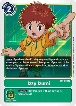 Izzy Izumi [BT1-088] [Release Special Booster Ver.1.0] - Trinity Hobby
