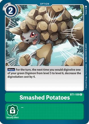 Smashed Potatoes [BT1-109] [Release Special Booster Ver.1.0] - Trinity Hobby
