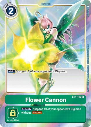 Flower Cannon [BT1-110] (Alternate Art) [Release Special Booster Ver.1.0] - Trinity Hobby