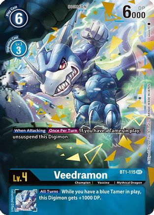 Veedramon [BT1-115] (Art alternatif) [Sortie Special Booster Ver.1.0] 