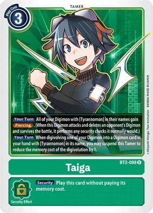 Taiga [BT2-088] [Release Special Booster Ver.1.0] - Trinity Hobby