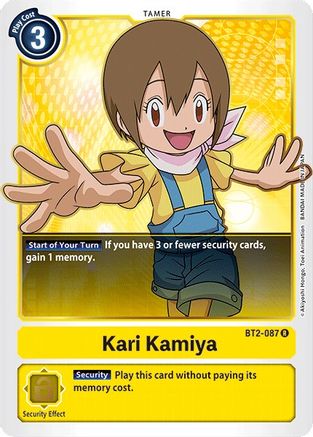 Kari Kamiya [BT2-087] [Release Special Booster Ver.1.0] - Trinity Hobby