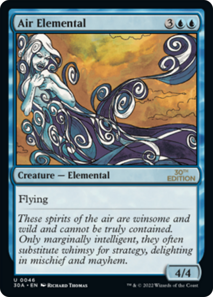 Air Elemental [30th Anniversary Edition] - Trinity Hobby