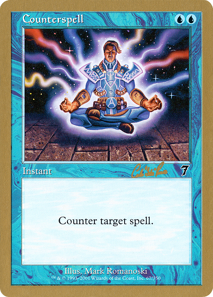 Counterspell (Carlos Romao) [World Championship Decks 2002] - Trinity Hobby