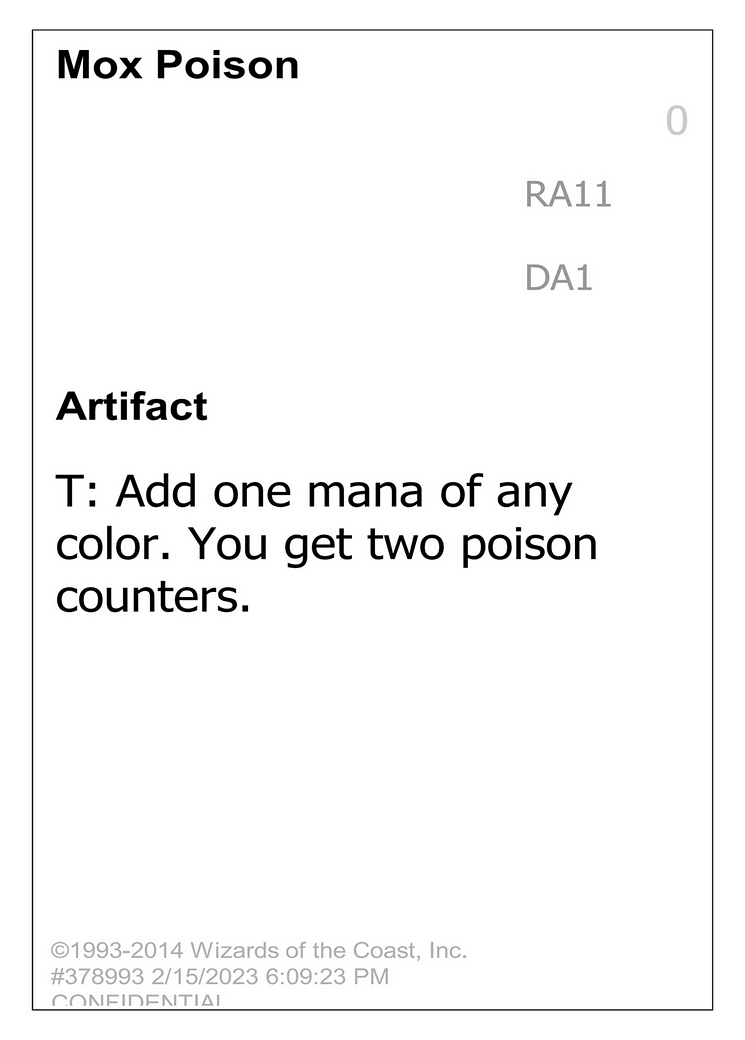 Mox Poison [Unknown Event]