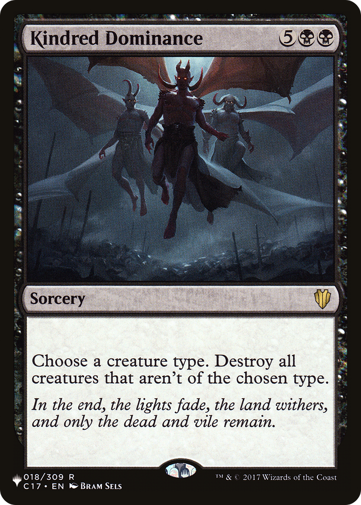 Kindred Dominance (LIST-018) - [The List Reprints]